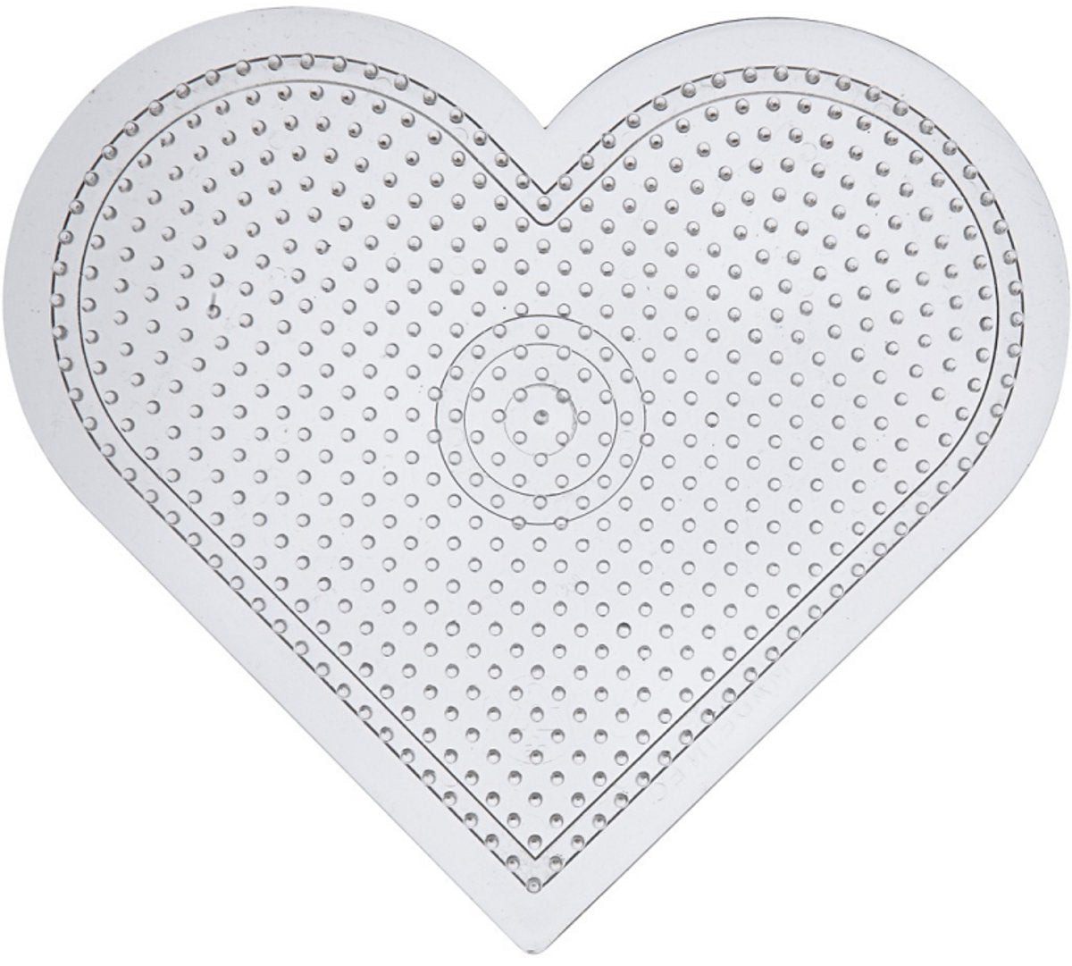 Creativ Company stryge Bead Board Hart Clear