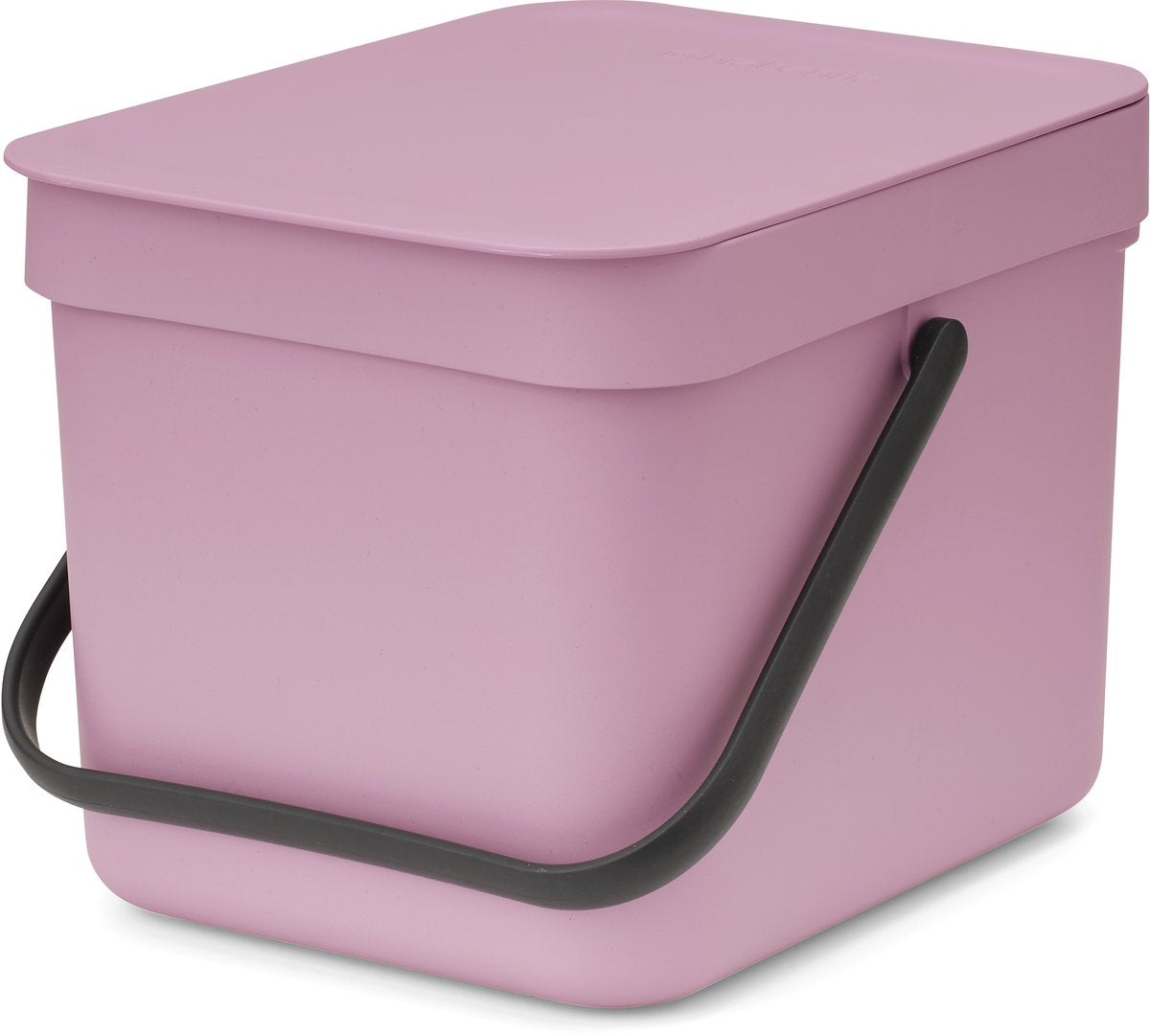 Brabantia sort go affaldsspand - 6 l - lilla pink