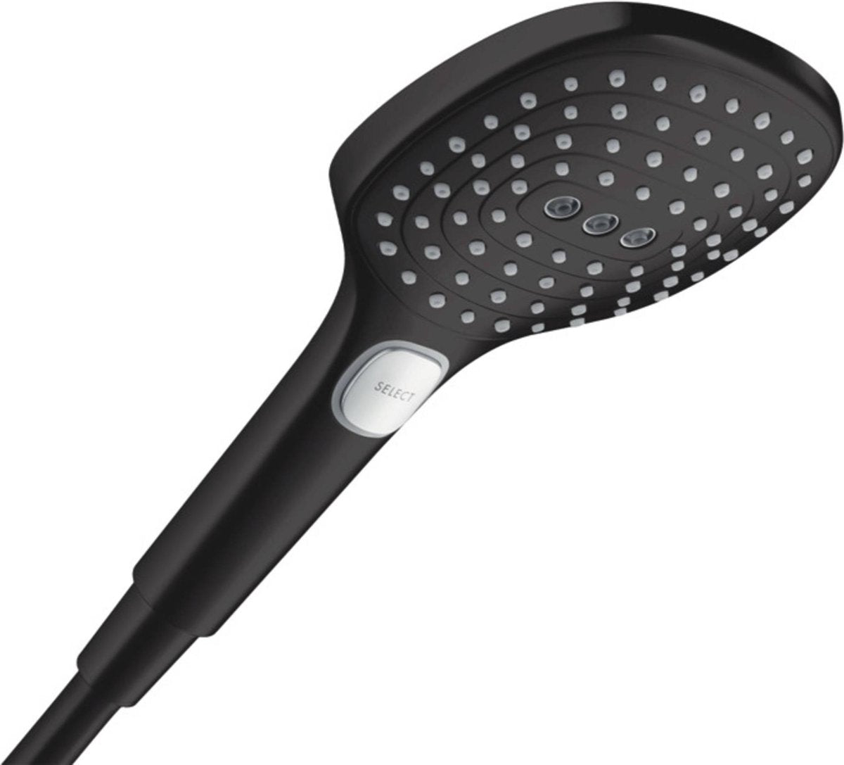 Hansgrohe raindance select e håndbruser 120 3jet mat sort