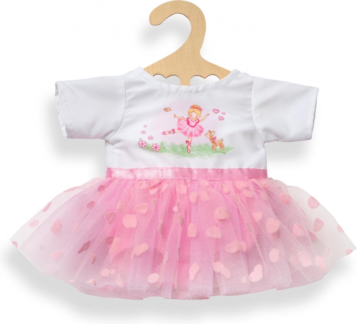Heless ballerina dukke kjole, 28-35 cm