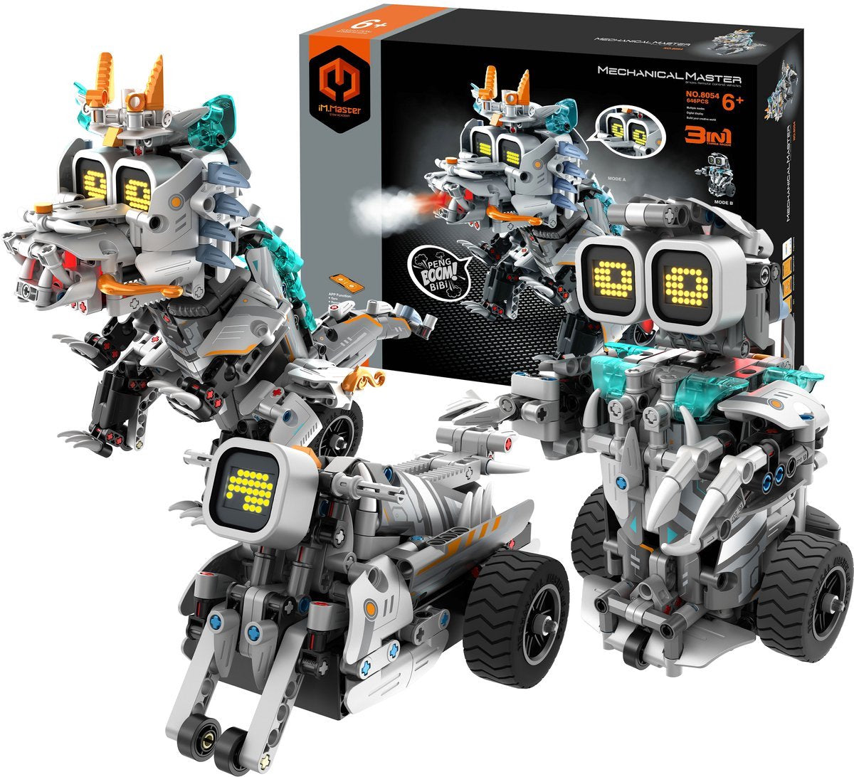 Gear2play im.master – 2,4g r c 3-i-1 programmerbar robot