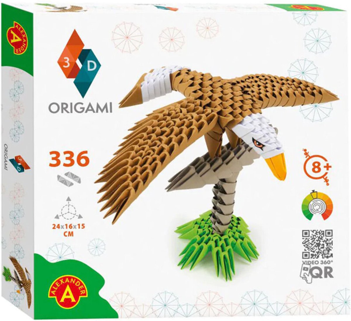 Alexander legetøj alexander - origami 3d - ørn