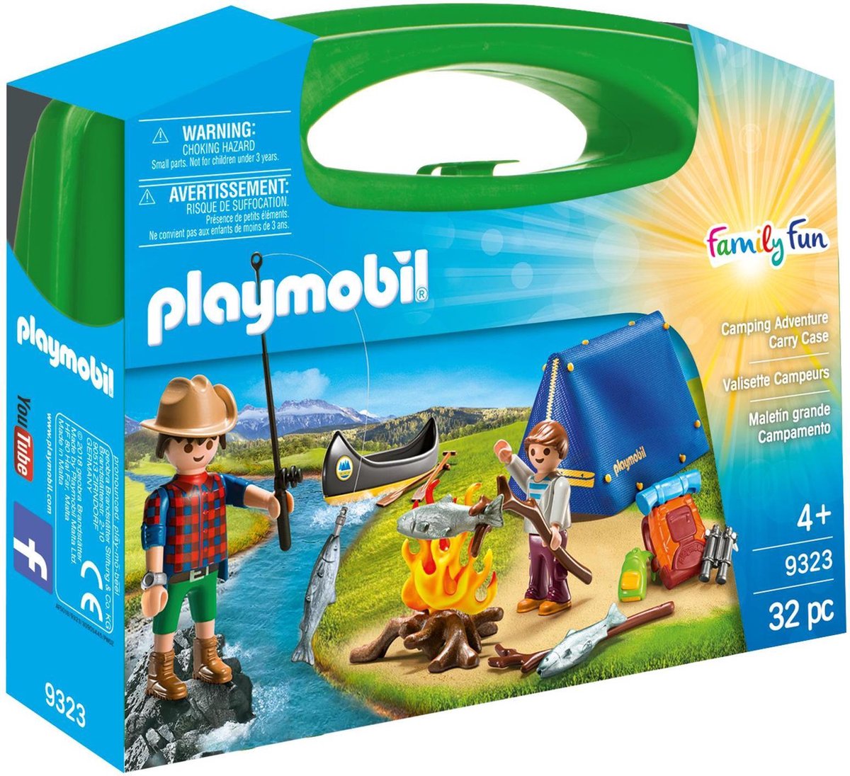 Playmobil campingkuffert - 9323