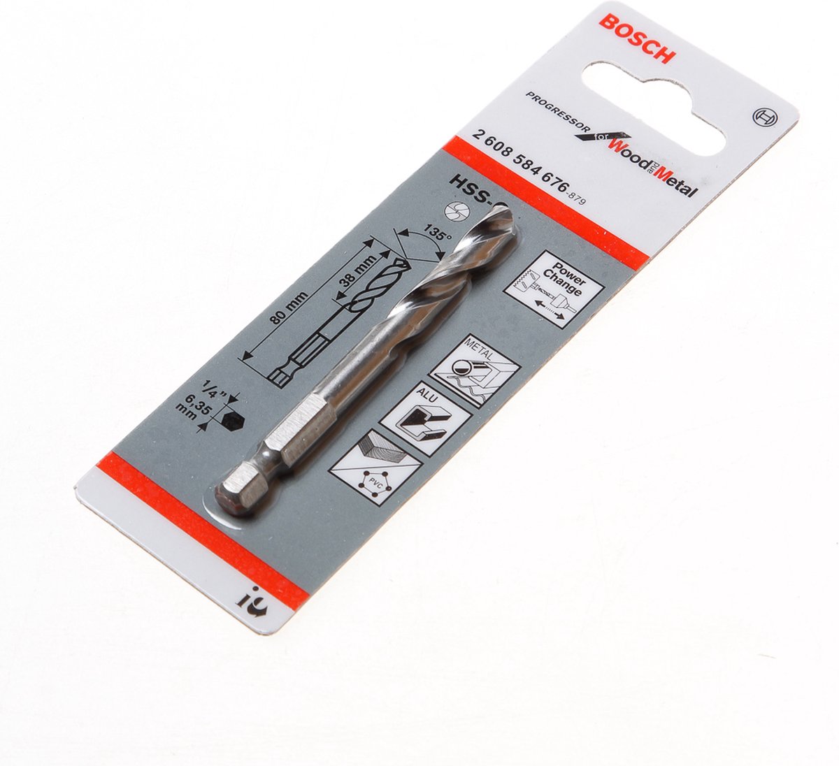 Bosch centerbor hss-g - 80 mm