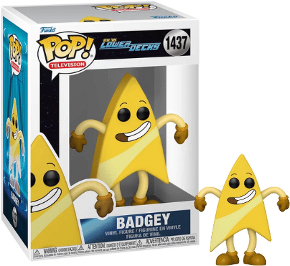 Funko pop! tv: star trek lavere dæk - badgey