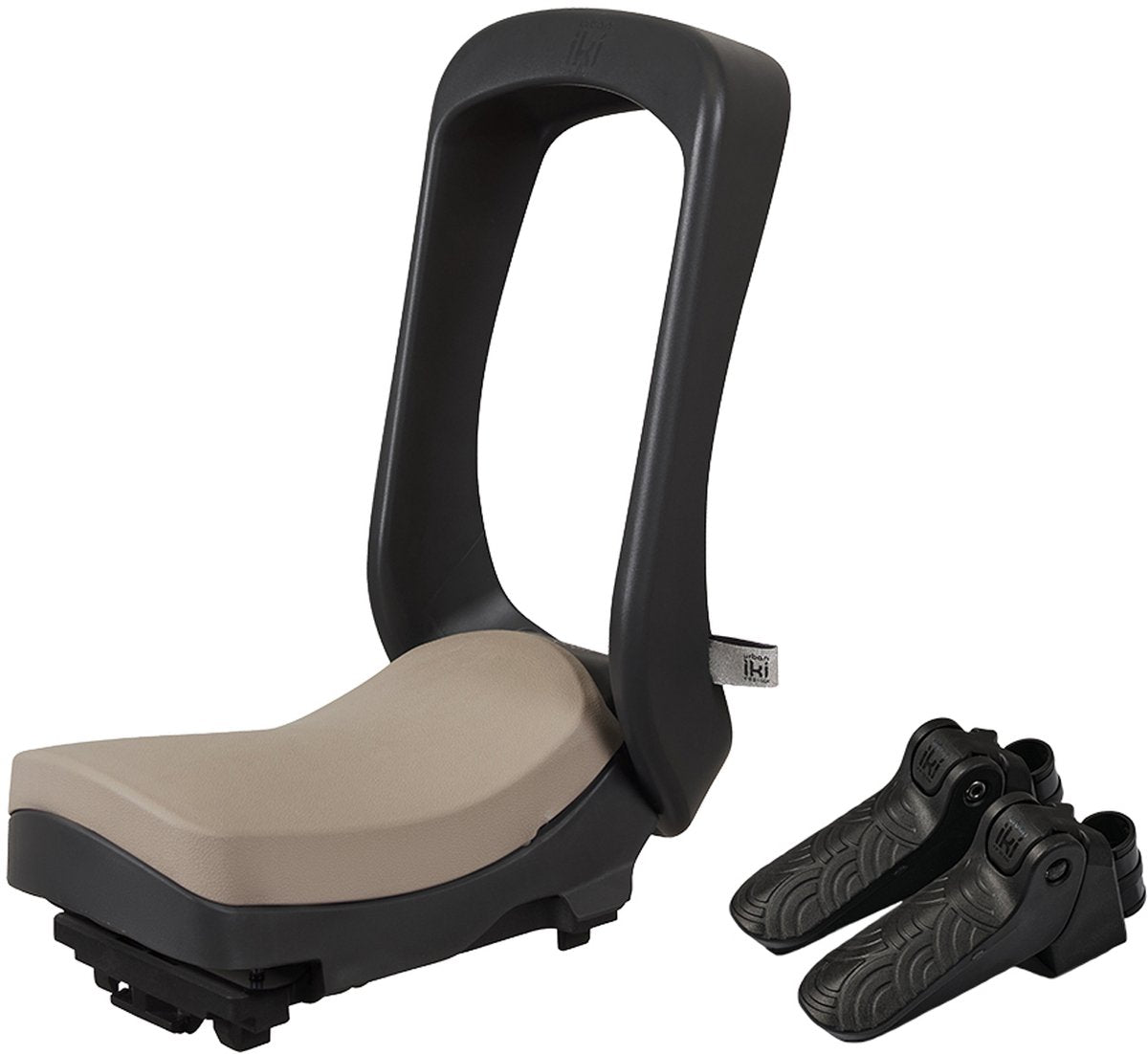 Urban iki junior cykelsæde mik hd - bincho sort inaho beige