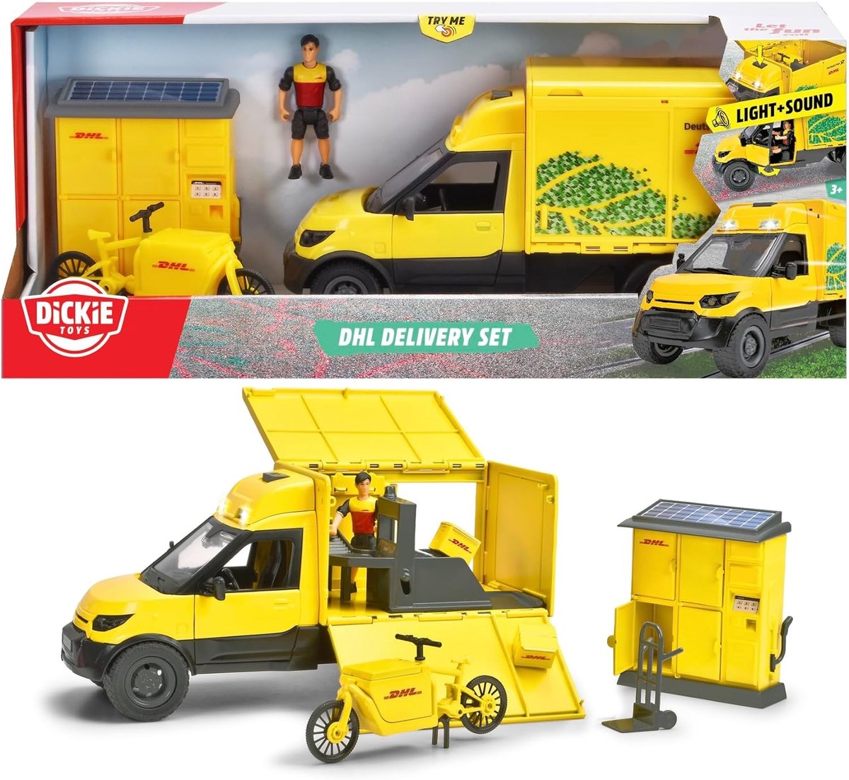 Dickie dhl pakkebilsæt