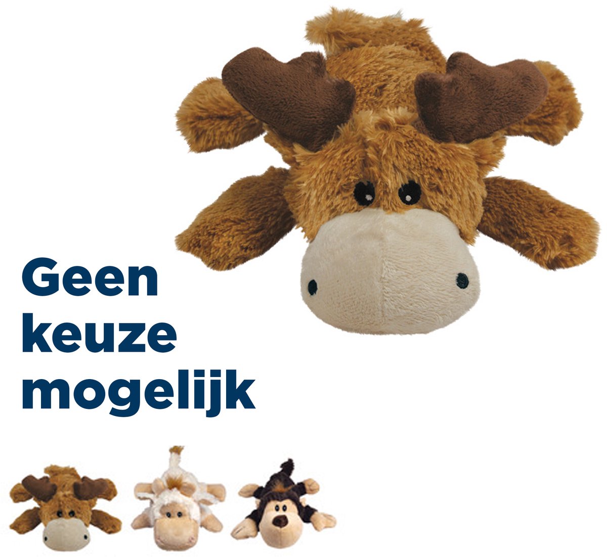 Kong cozie naturals - hundelegetøj - assorteret