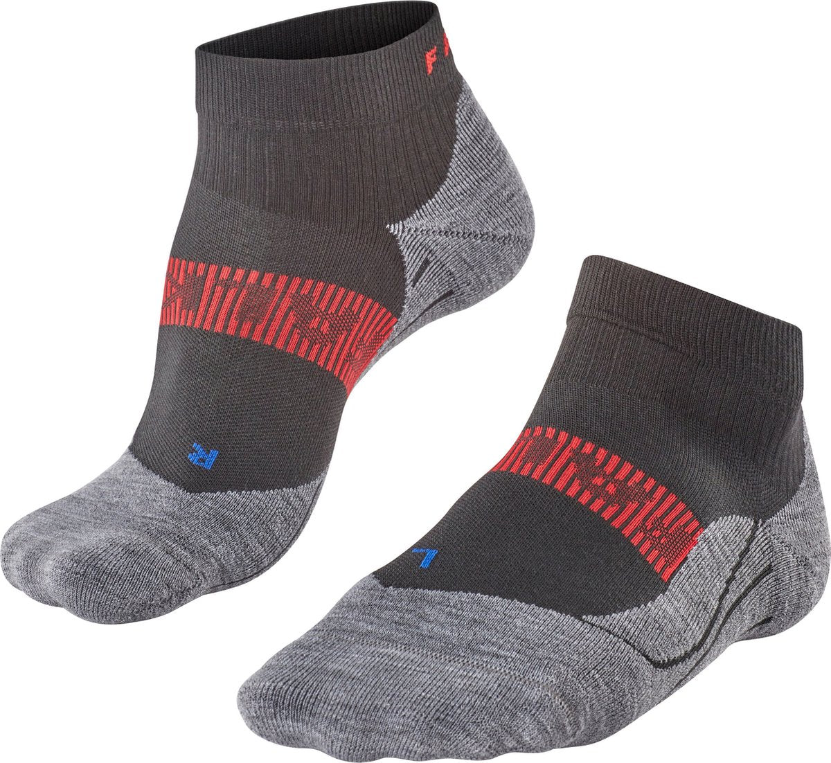 Falke ru4 cool short anti-blister funktionelt materiale løbestrømper herre sort - str. 42-43