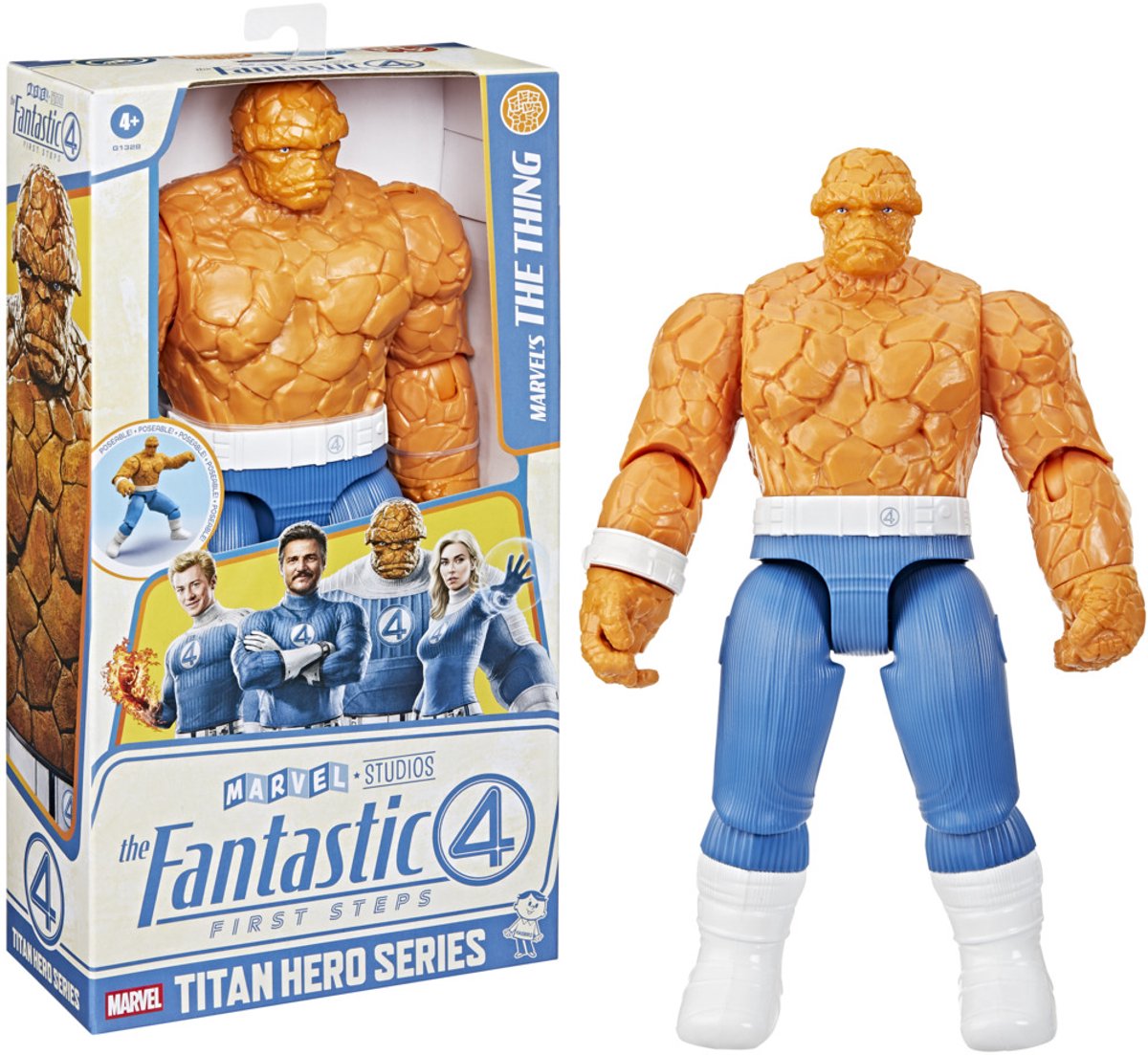 Marvel titan hero-serien er tingen fra de fantastiske fire: første trin - actionfigur 30 cm