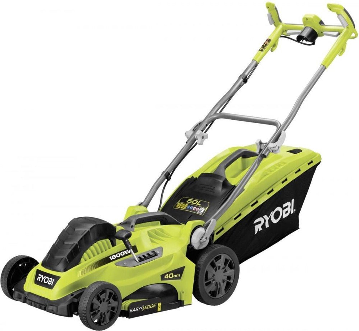 Ryobi rlm18e40h elektrisk plæneklipper