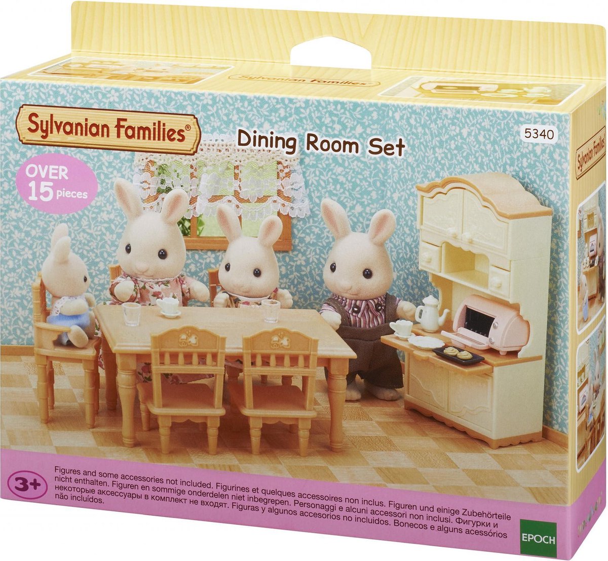 Epoch sylvanian families spisestuesæt 5340