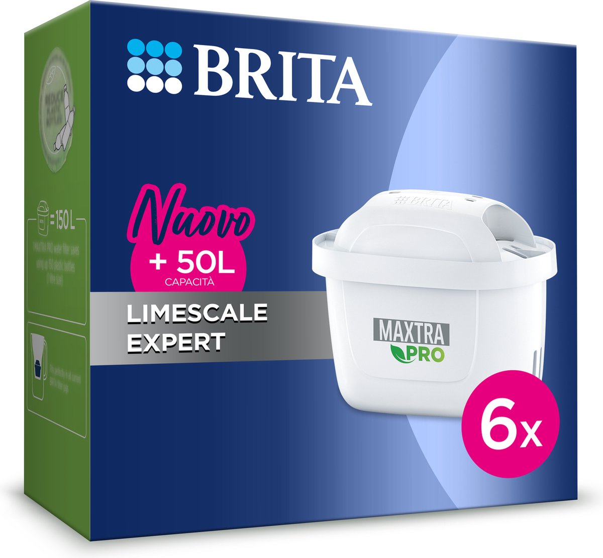 Brita maxtra pro kalkekspert vandfilter (6-pak)