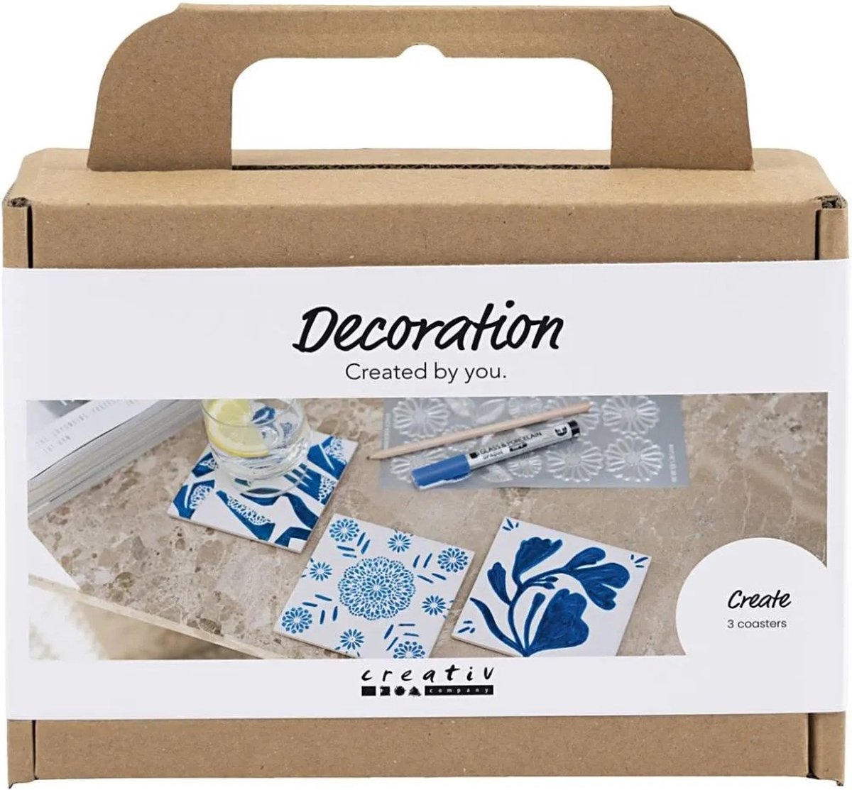 Kreativ virksomhed https: www.cchobby.nl mini-hobbyset-decoration-porceain-coasters-blue-1-box