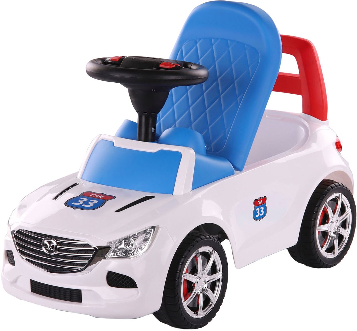 Cavallino trendy gående bil hvid