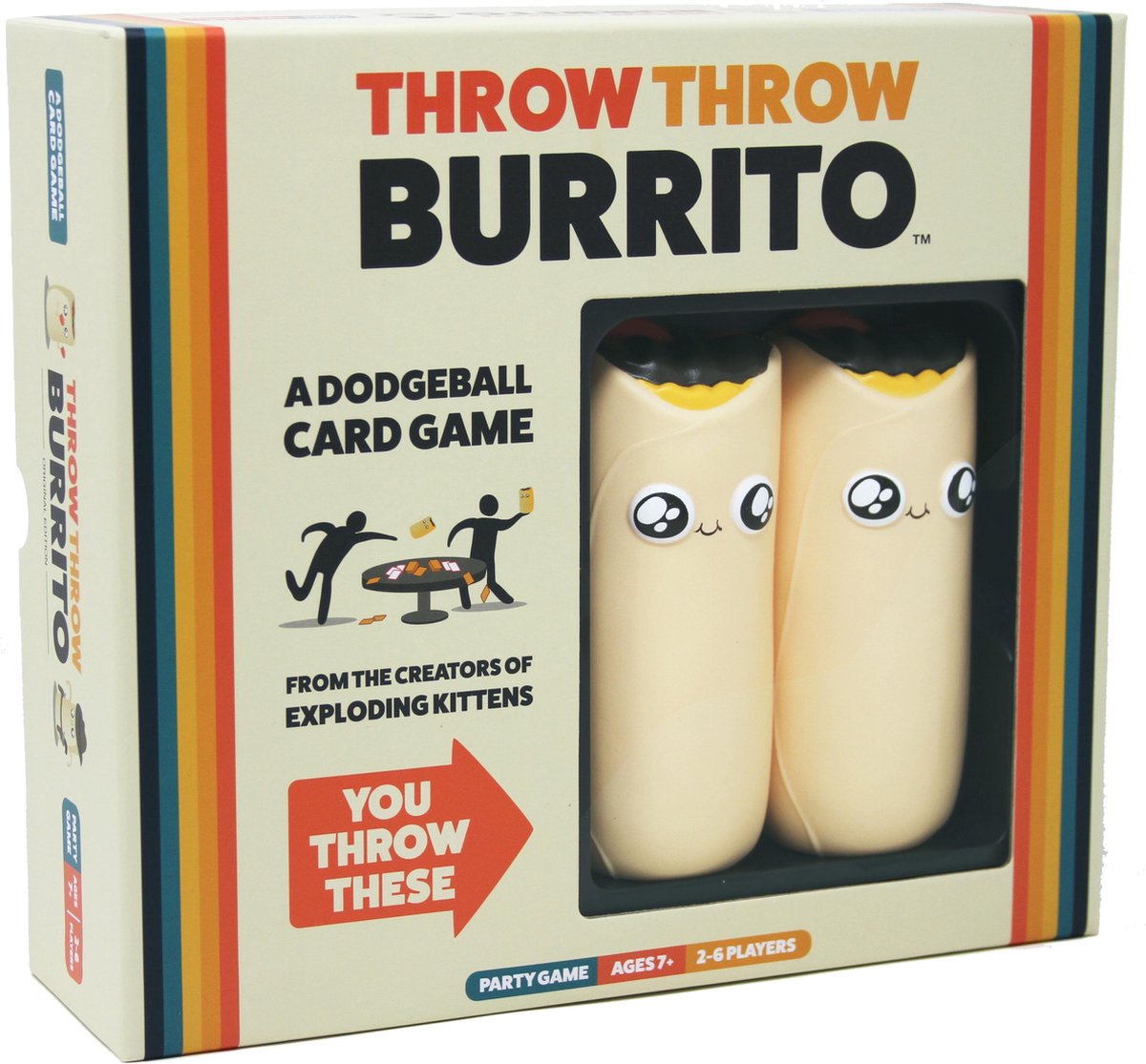 Eksploderende killinger kaster kast burrito - engelsk kortspil