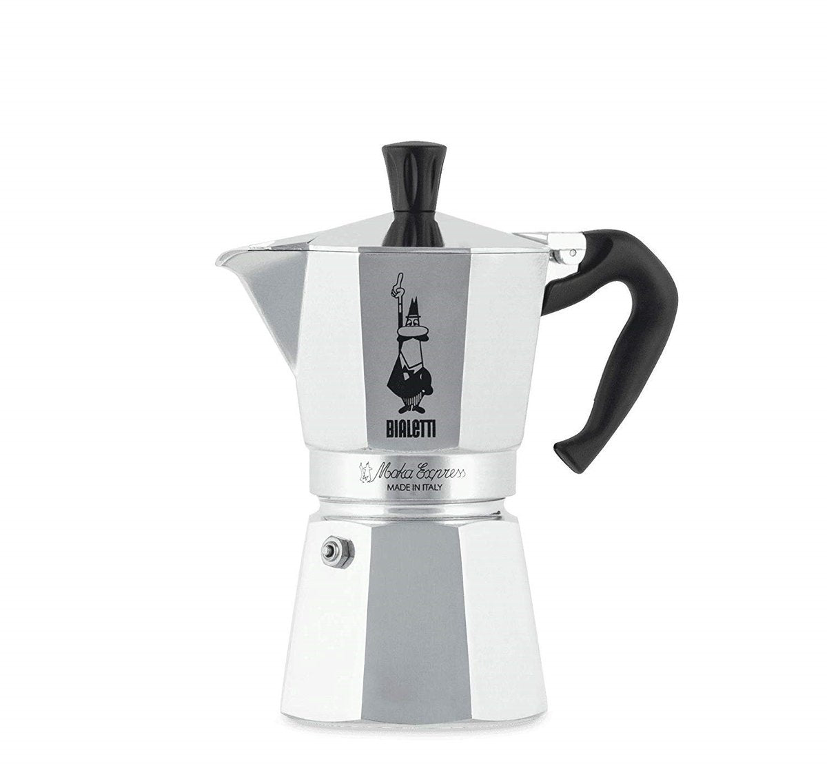 Bialetti moka express - perkolator - 6 kopper - aluminium