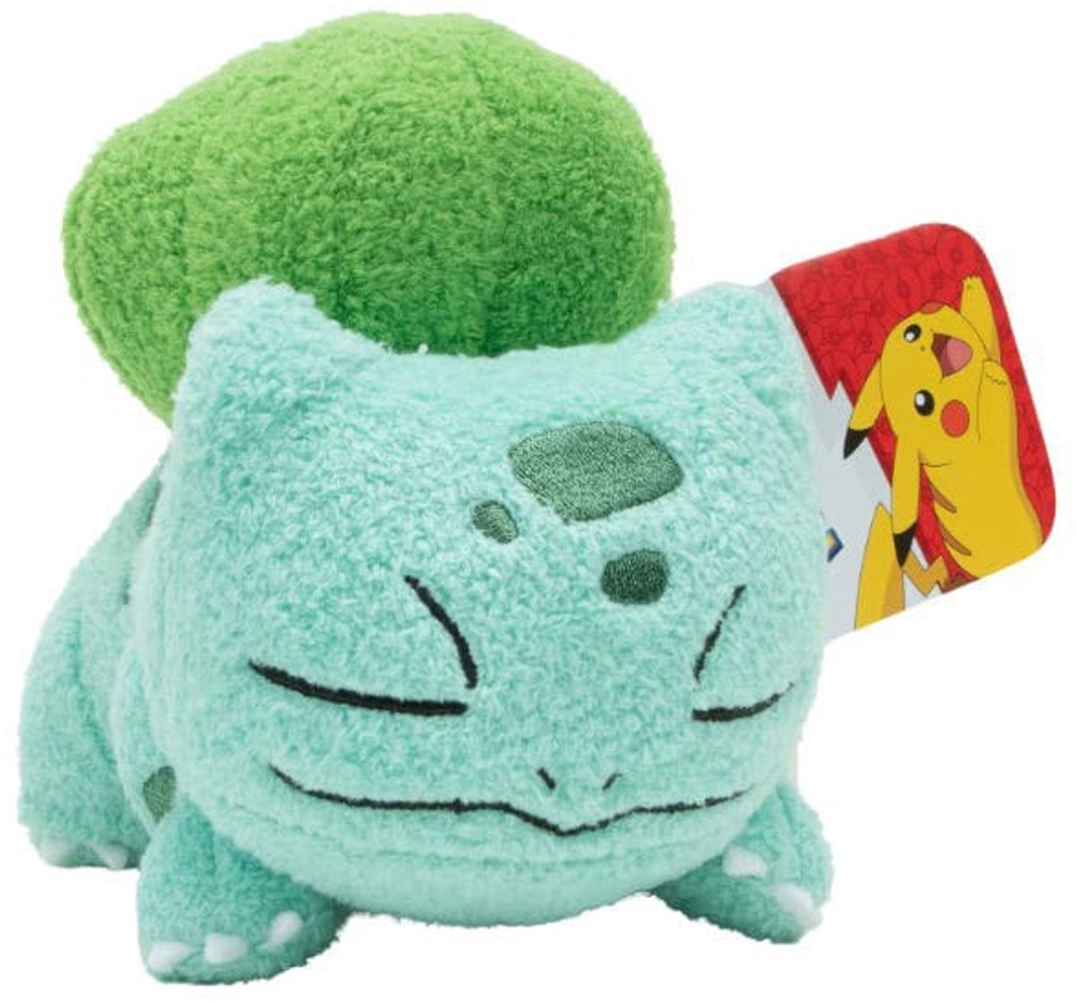 Jazwares pokémon sovende krammefigur bulbasaur 12 cm krammelegetøj