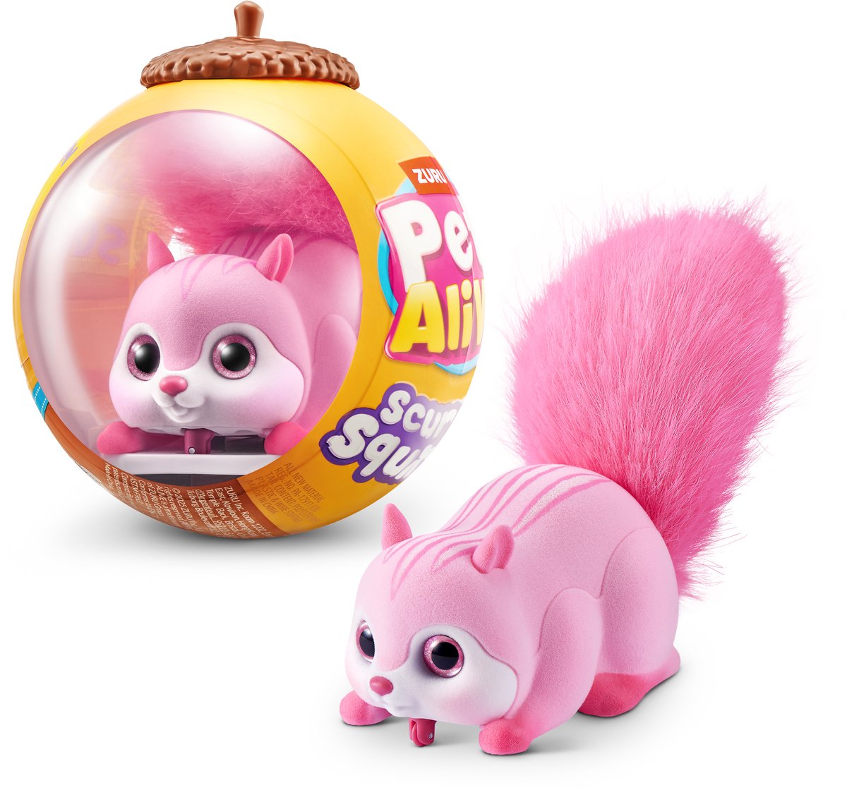 Kæledyr i live scurry'n egern (pink)