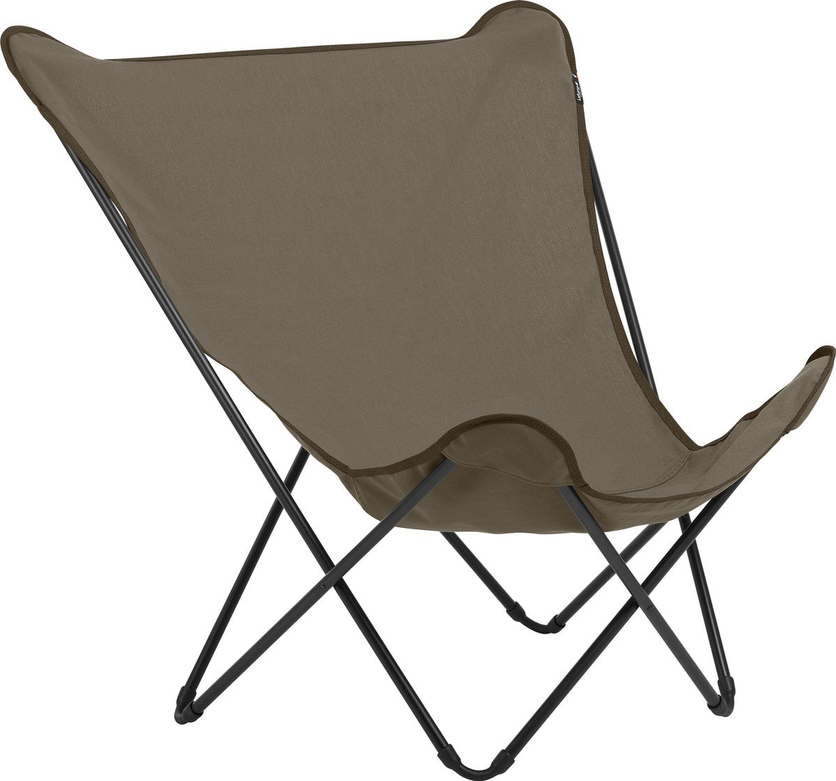 Lafuma pop up xl - sommerfuglestol - foldbar - grès taupe