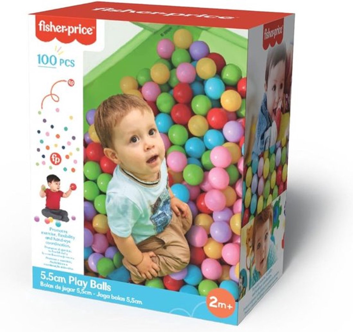 Fisher-price fisher price - 100 kugle pitbolde