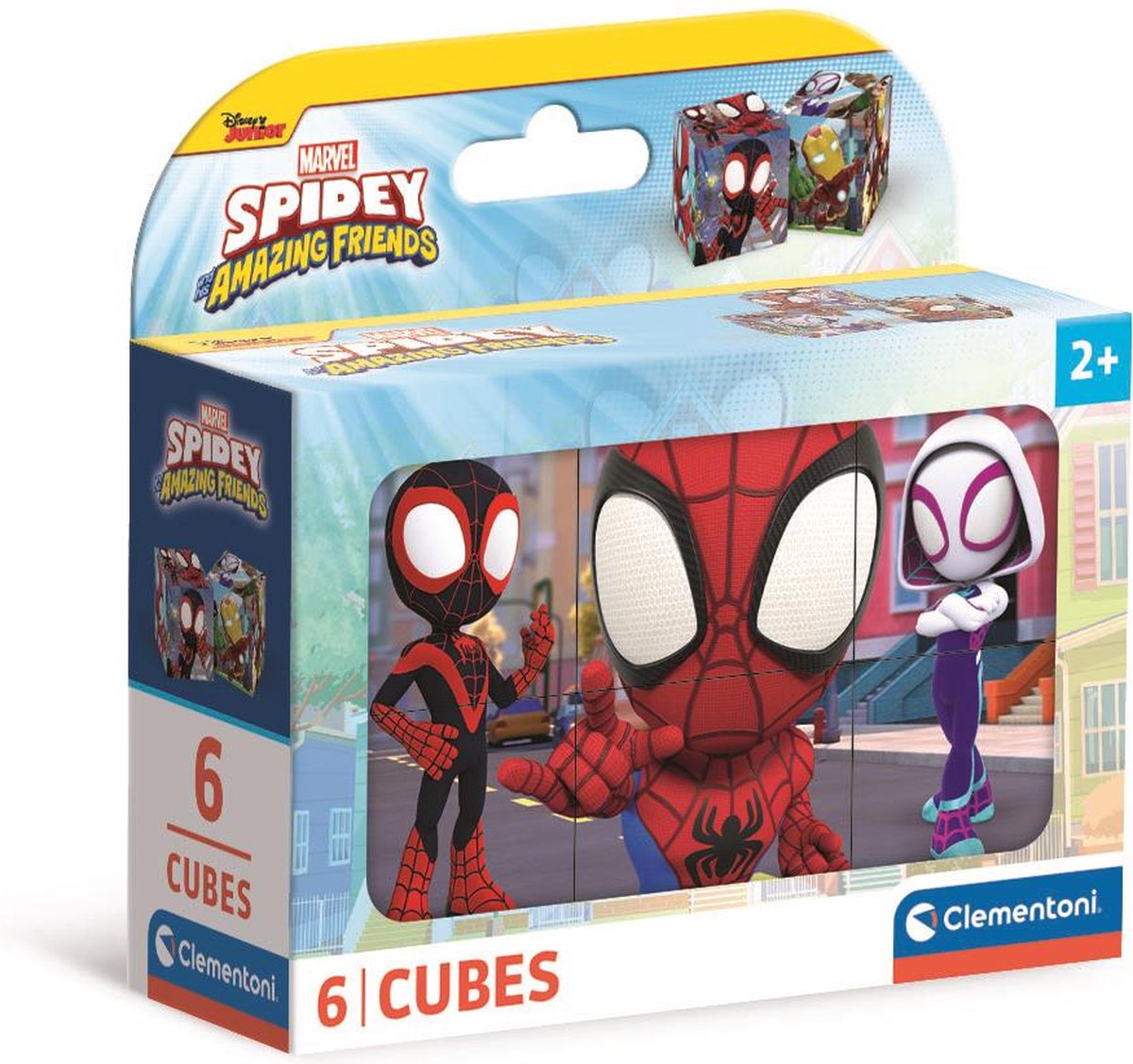 Clementoni Block Puzzle Spidey og hans fantastiske venner, 6.