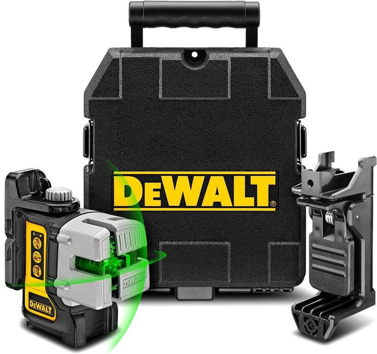 Dewalt dw089cg selvnivellerende multi-line lasergrøn - 3 stråler