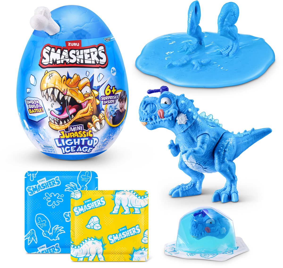 Smashers jurrassic ice age mini-æg (t-rex)
