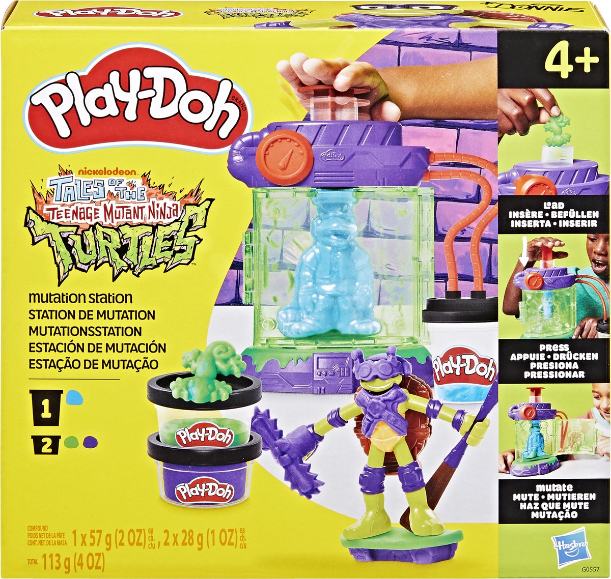 Play-doh teenage mutant ninja turtles mutationsstation