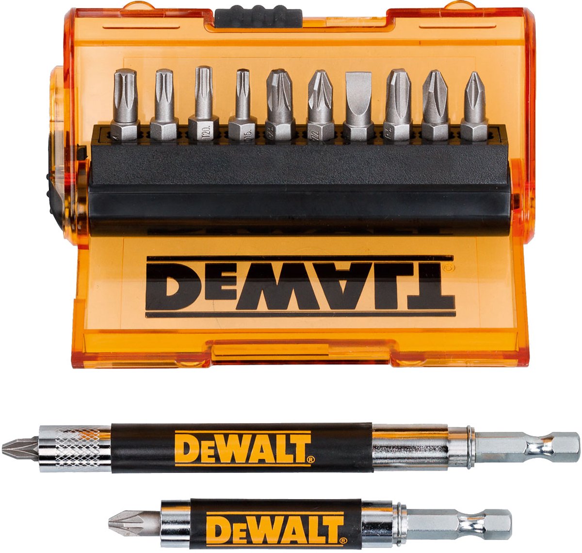 Dewalt dt71502 14-delt bit sæt i kassette