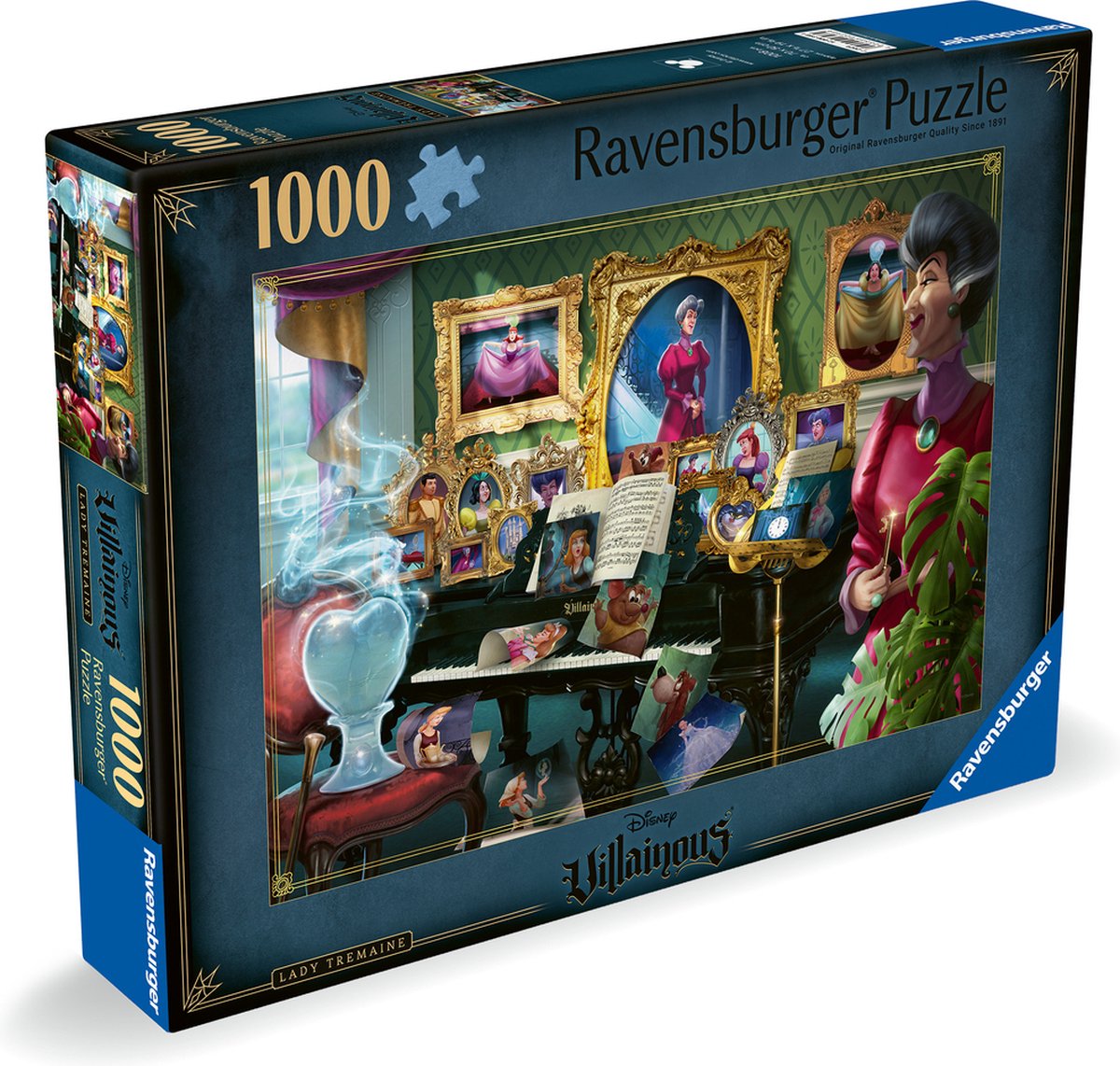 Ravensburger puslespil Disney Villainous: Lady Tremaine - puslespil - 1000 brikker