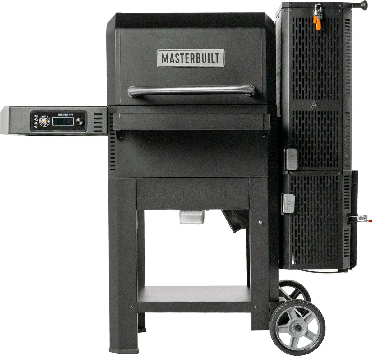Masterbuilt gravity serie 600 kulgrill og ryger – digital grill med automatisk temperaturkontrol – hurtigt opvarmet – til 4-6 personer