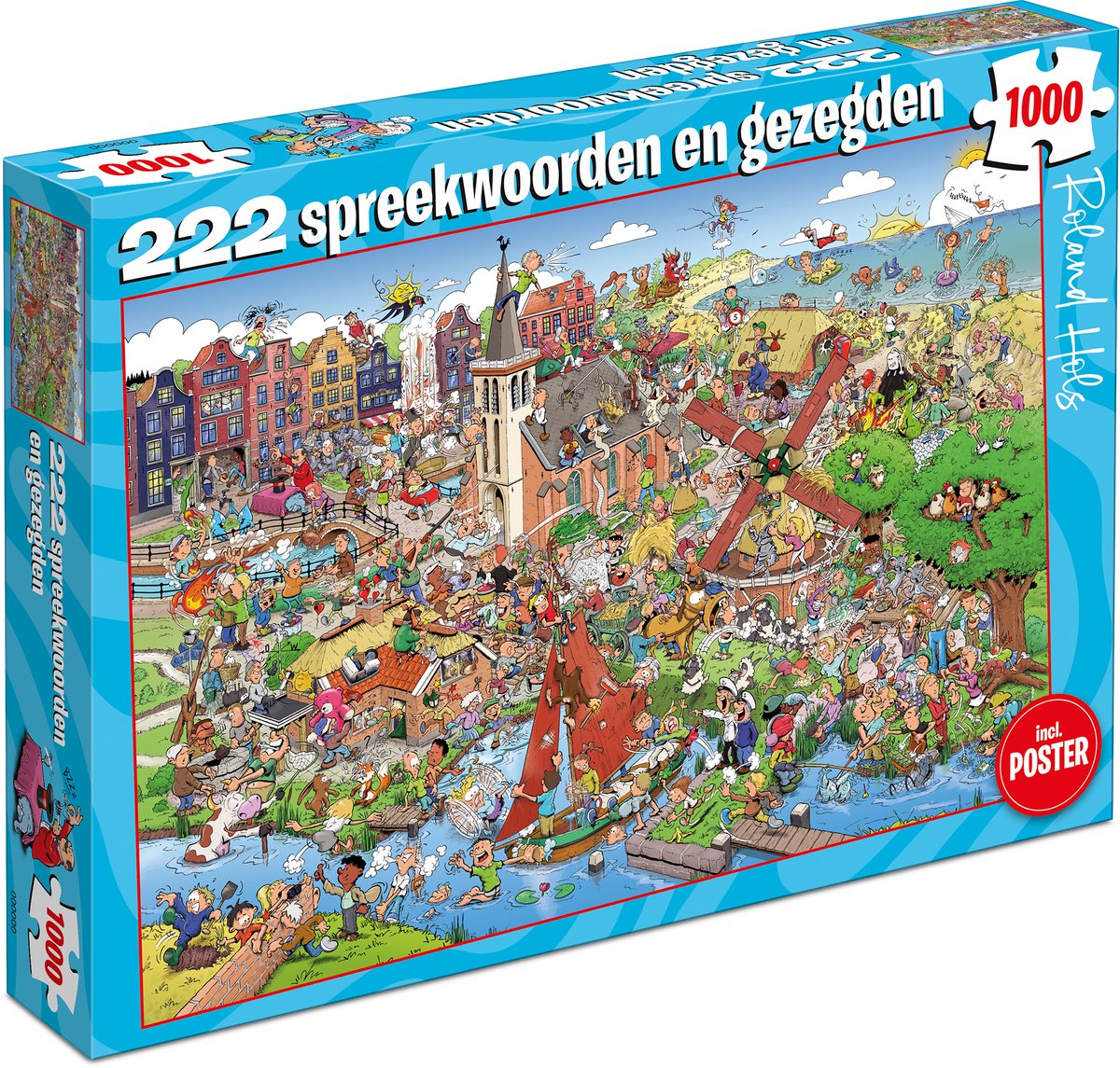 Tucker's fun factory 222 spreekwoorden en gezegden - roland hols - legpuzzels 1000 stukjes