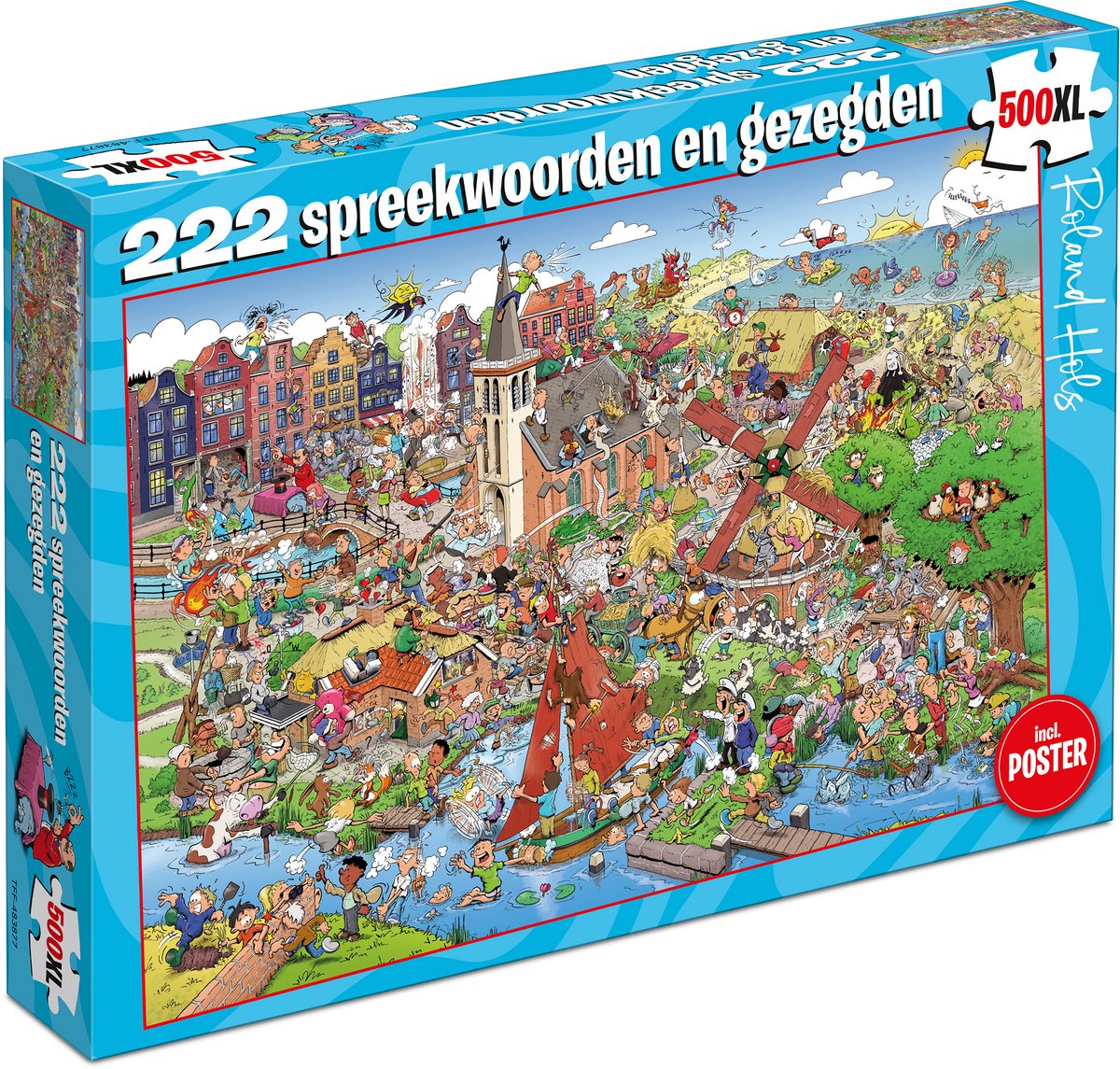 Tucker's fun factory 222 spreekwoorden en gezegden - roland hols - legpuzzels 500 xl stukjes