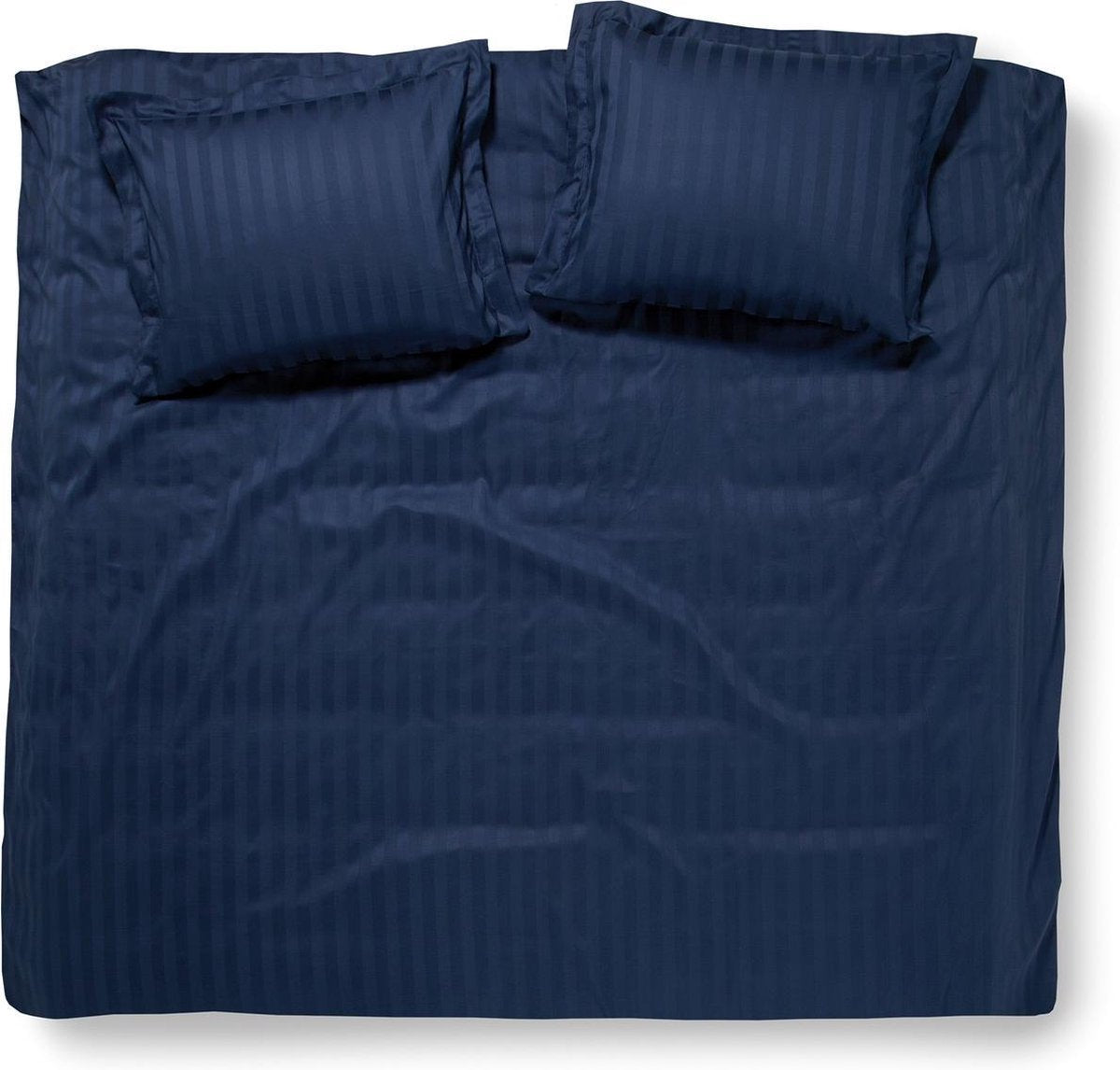 Damai linea - dekbedovertrek - 200x200 220 cm - tweepersoons - indigo + 2 kussenslopen 60x70