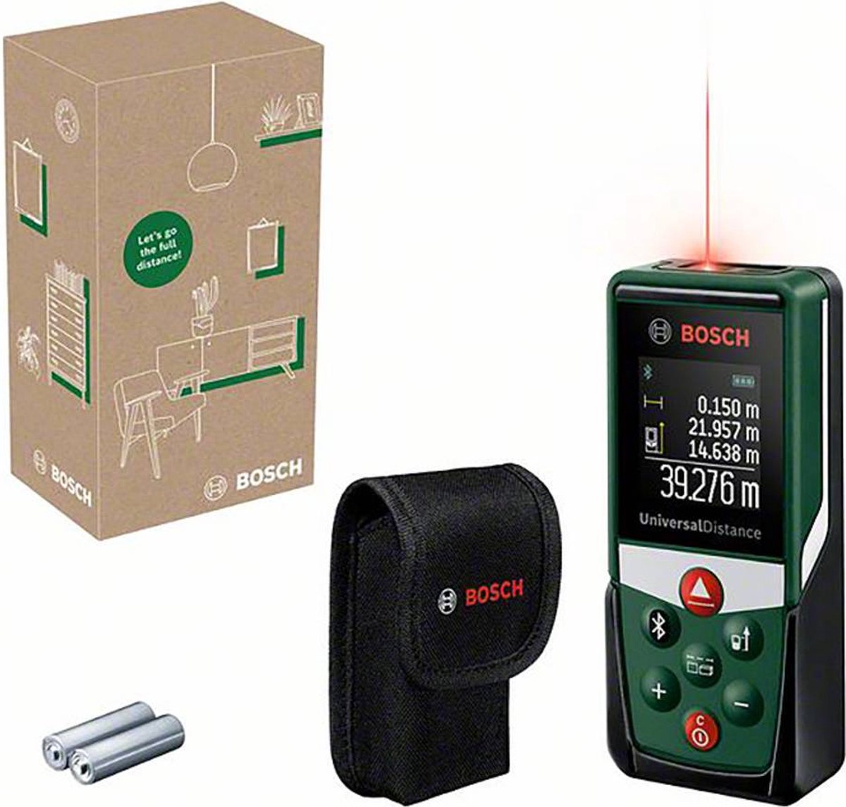 Bosch universaldistance 40c – laserafstandsmåler