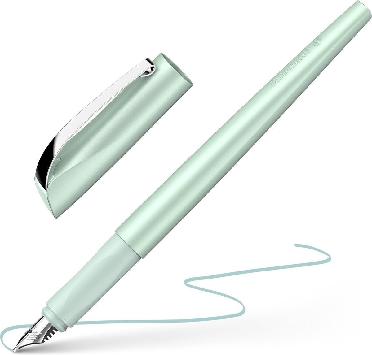 Schneider skriveredskaber schneider kalligrafi fyldepen – callissima – mint – stregbredde 1,1 mm – s-163711