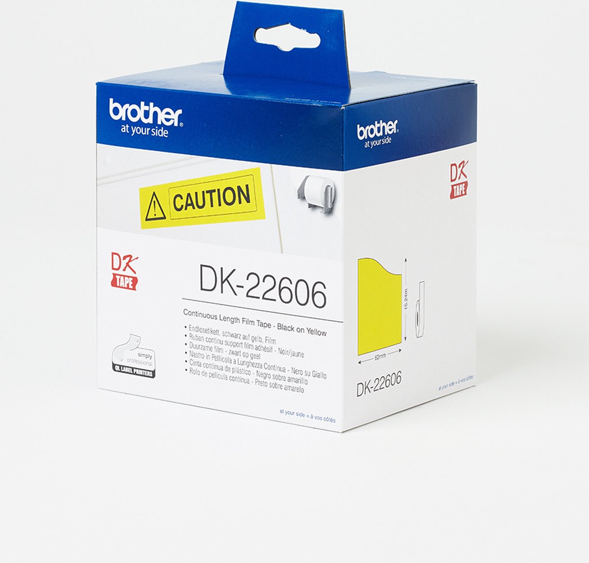 Brother dk-22606 - filmtape selvklæbende