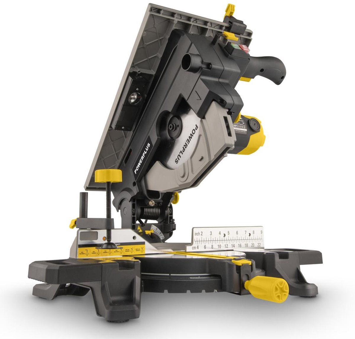 Powerplus geringssav med topbord 2000w - 254mm