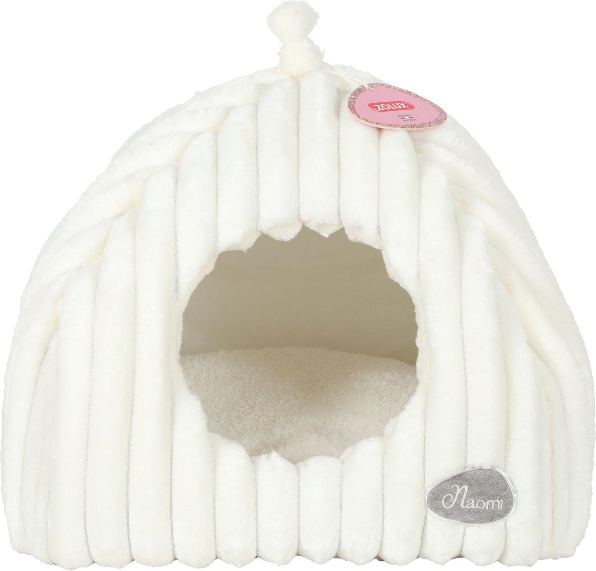 Zolux kattekurv igloo naomi hvid