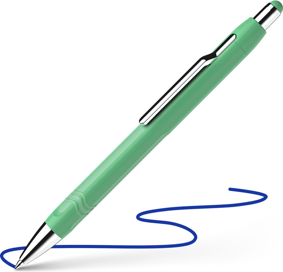 Schneider skriveredskaber schneider kuglepen - epsilon - mintgrøn - blå blæk - skrivebredde xb - s-138614