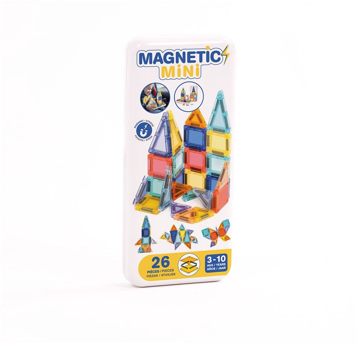 Ludi - magnetiske fliser - magnetiske paneler - magnetiske fliser - 26 stk.