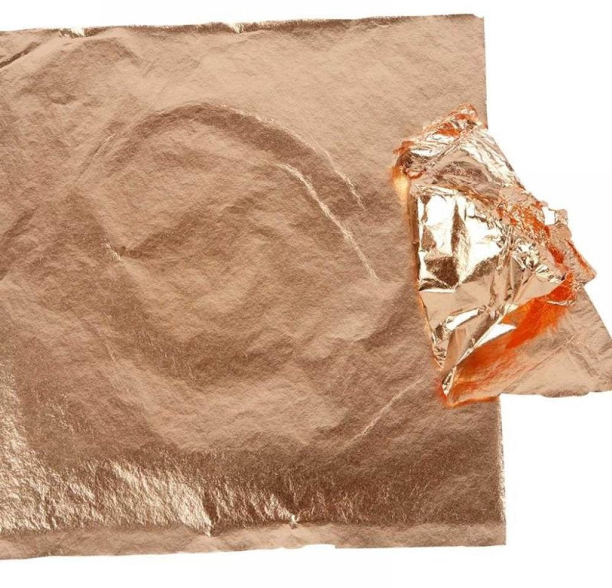 Creativ company cc imiteret metalblad kobber 16x16 cm