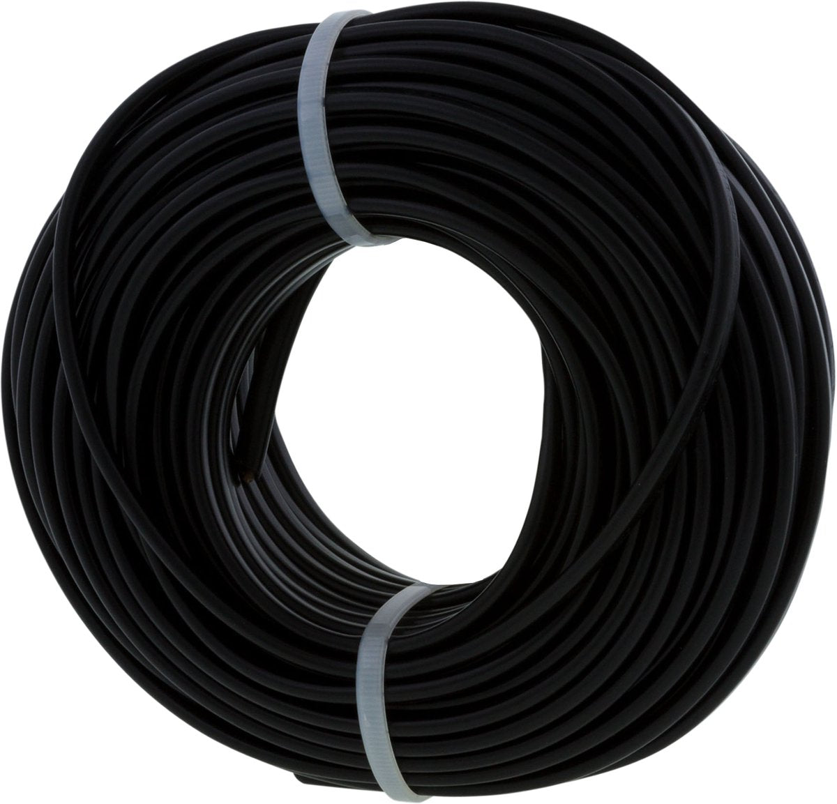 Q-link husholdningsledning - flad - belastningskapacitet op til 1200w - 2 x 0,75 mmâ² - 20 m - sort