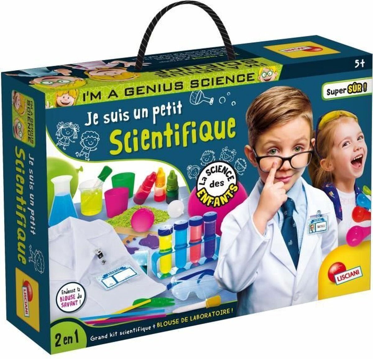 Lisciani Jeg er et geni, der er en petit scientifique
