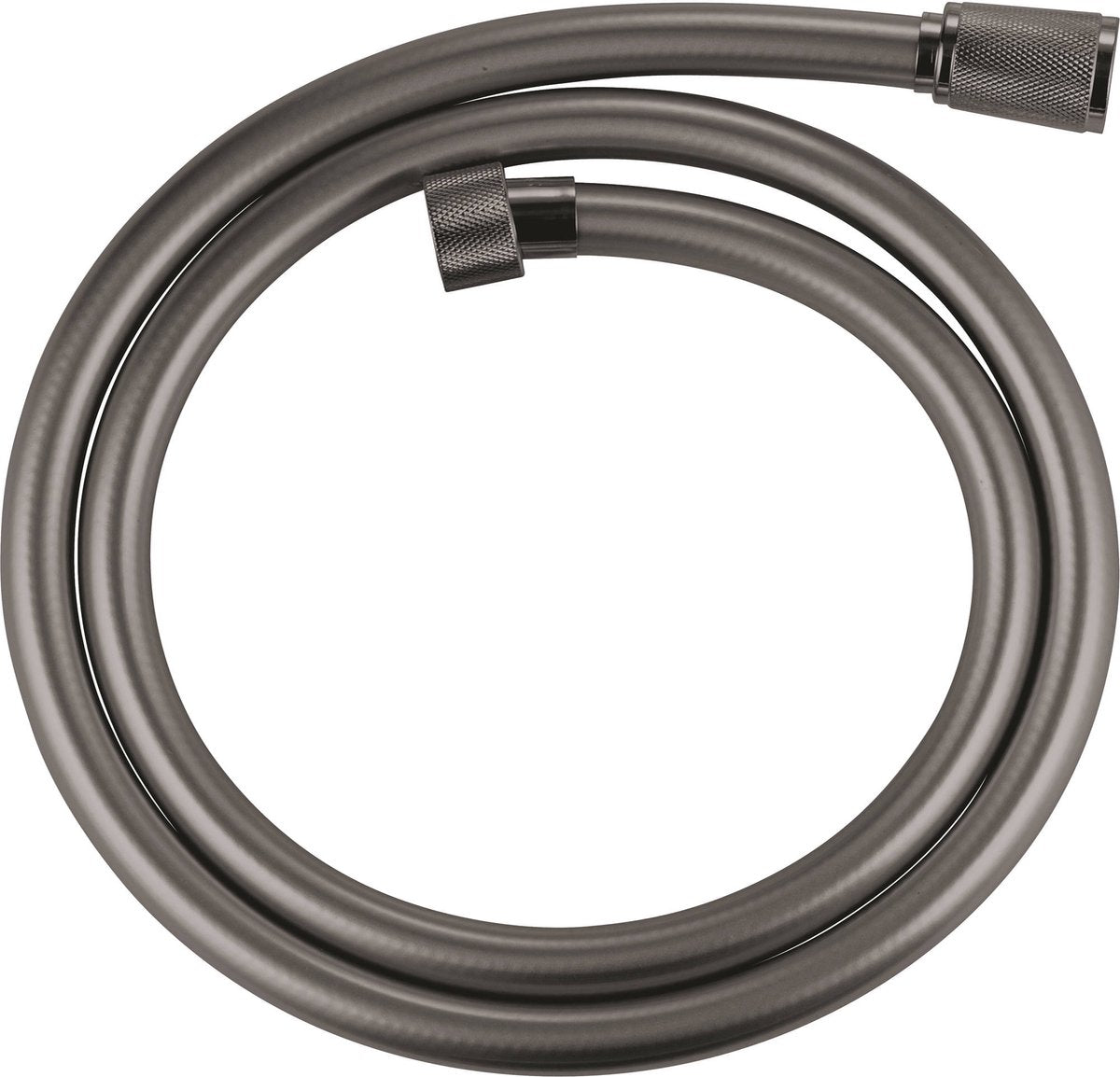 Grohe silverflex bruseslange - 125 cm - hård grafit (blank antracit)