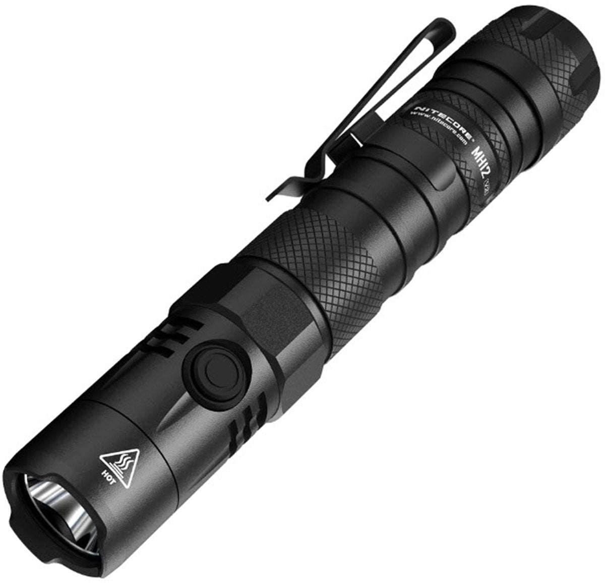 Nitecore mh12 v2 taktisk lommelygte genopladelig