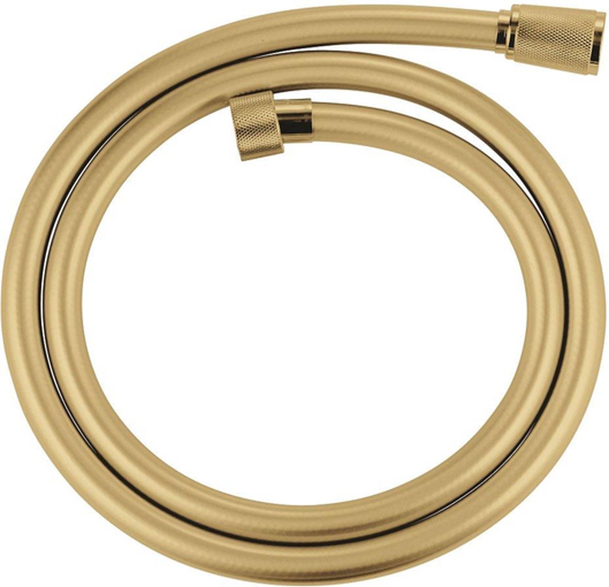 Grohe silverflex bruseslange - 1 stk 2x125cm - twist stop - cool sunrise