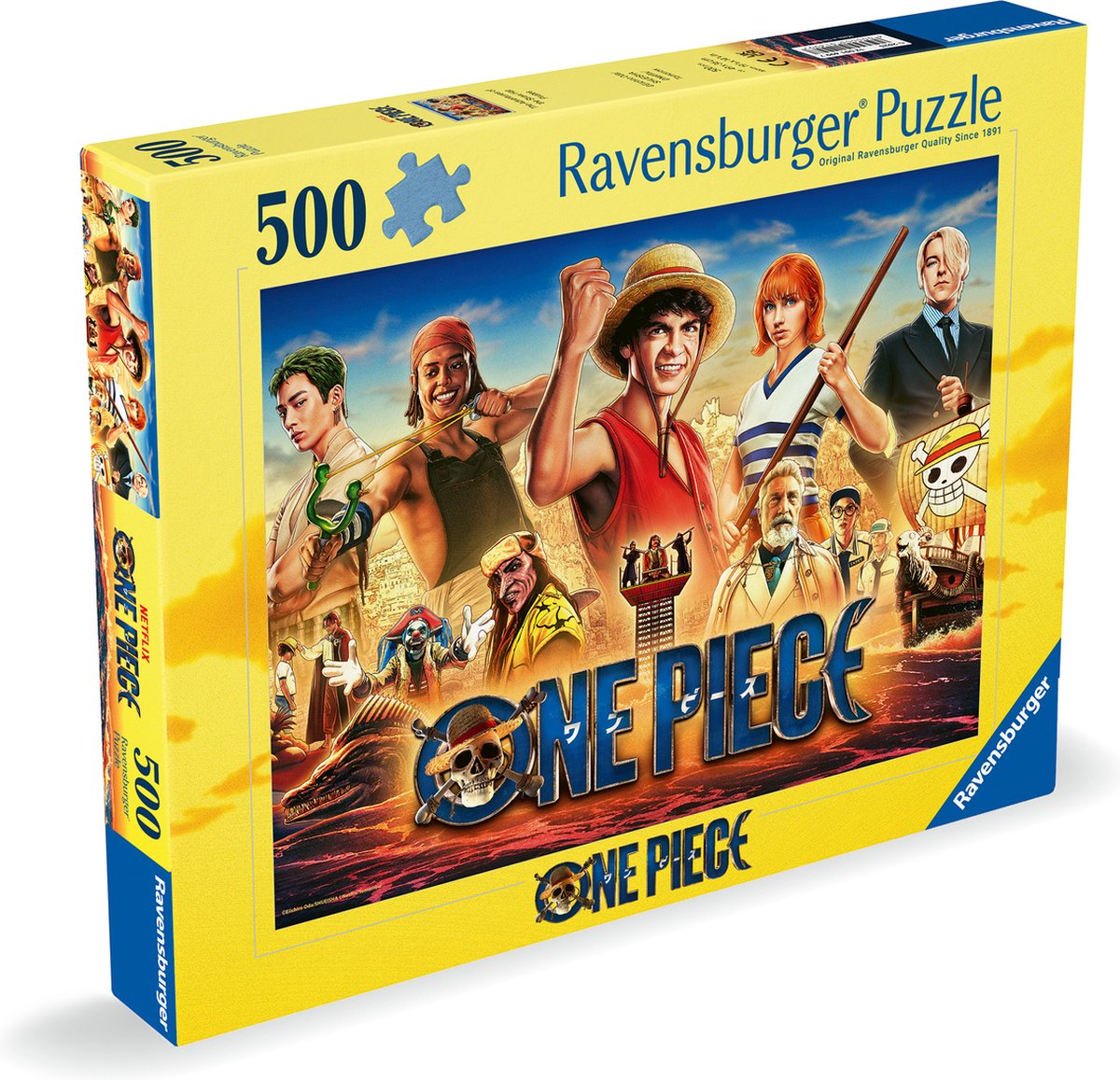 Ravensburger - ét stykke (live action) - puslespil - 500 brikker