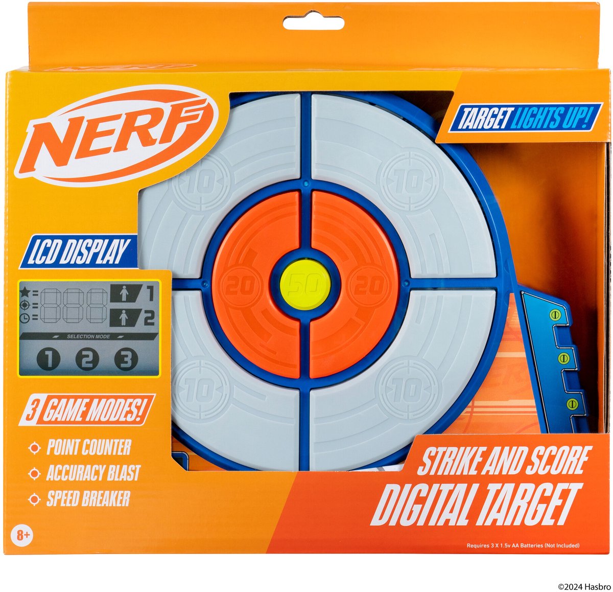 Nerf digitalt mål - blastermål